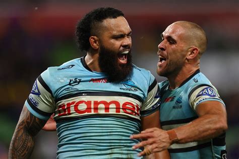Harry Grant sent to sin bin as Sharks stun Storm, Nicho Hynes .